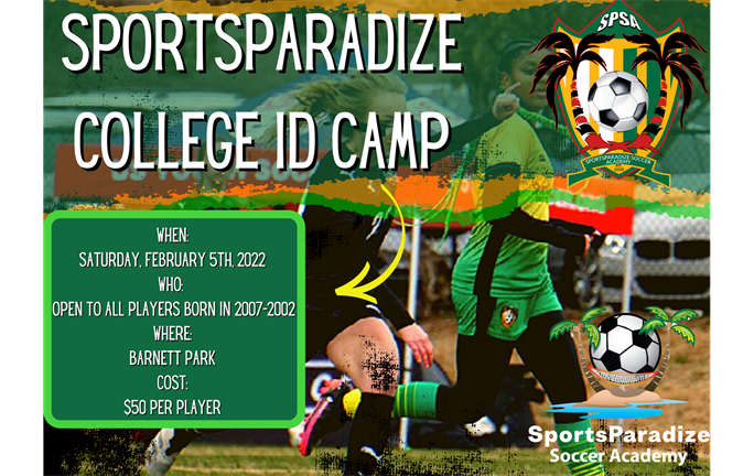 Sports Paradize College ID Camp